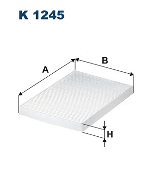 Filtre, air de l'habitacle FILTRON K 1245