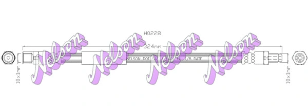 Flexible de frein KAWE H0228