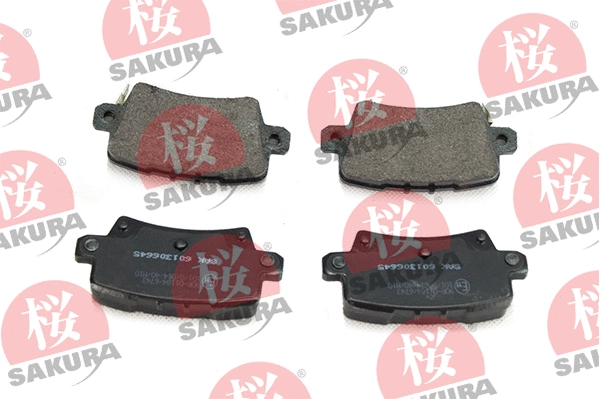 Kit de plaquettes de frein, frein à disque SAKURA 601-40-6645