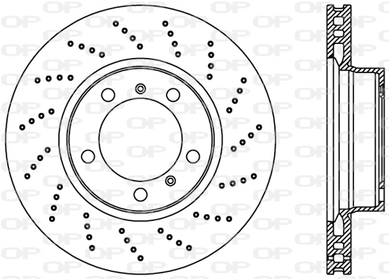 Disque de frein OPEN PARTS BDR2231.25