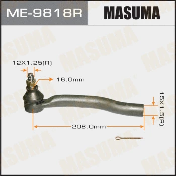 Rotule de barre de connexion MASUMA ME-9818R