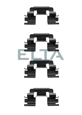 Kit d'accessoires, plaquette de frein à disque ELTA AUTOMOTIVE EA8619