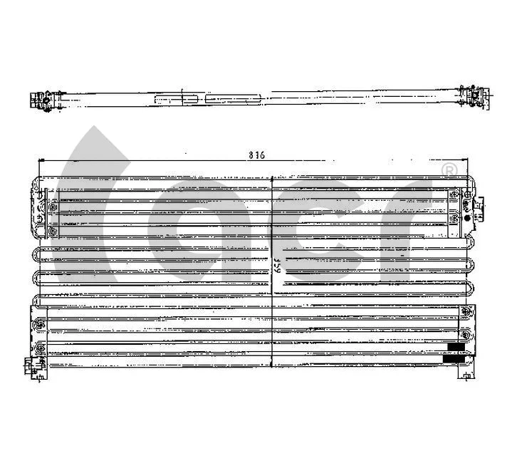 Condenseur, climatisation ACR 300212