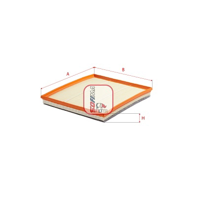 Filtre à air SOFIMA S 3C72 A