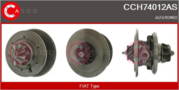 Groupe carter, turbocompresseur CASCO CCH74012AS