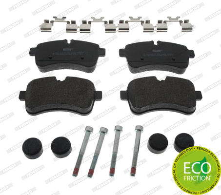 Kit de plaquettes de frein, frein à disque FERODO FVR4037