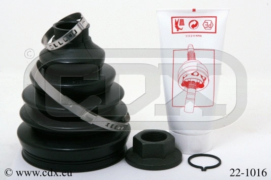 Jeu de joints-soufflets, arbre de commande CDX 22-1016