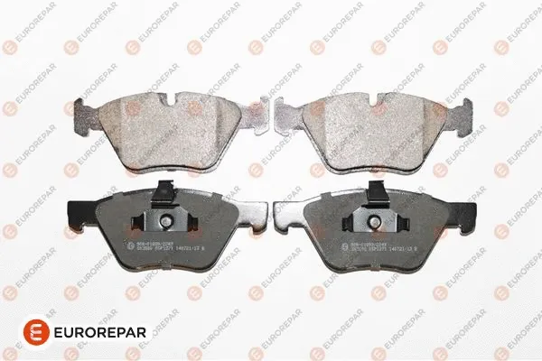 Kit de plaquettes de frein, frein à disque EUROREPAR 1617284280