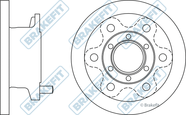 Disque de frein APEC SDK6535