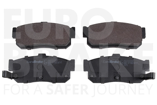 Kit de plaquettes de frein, frein à disque EUROBRAKE 5502222237