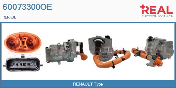 Compresseur, climatisation REAL 60073300OE