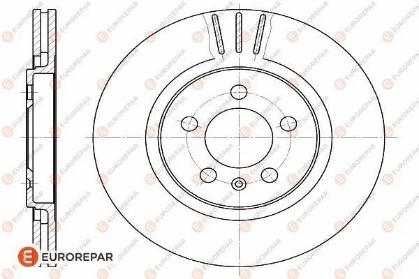 Disque de frein EUROREPAR 1618877880