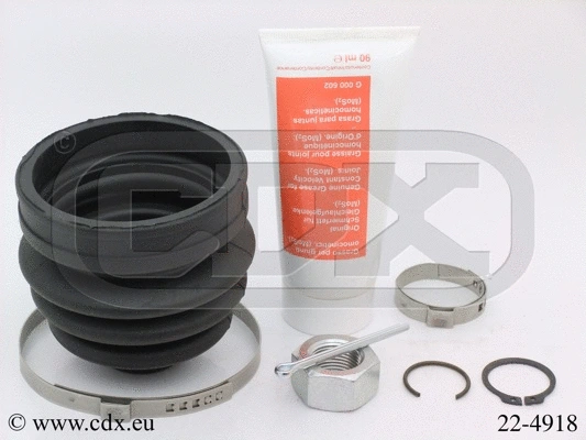 Jeu de joints-soufflets, arbre de commande CDX 22-4918