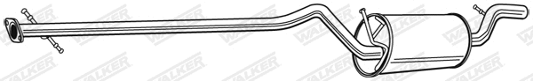 Silencieux central WALKER 22654