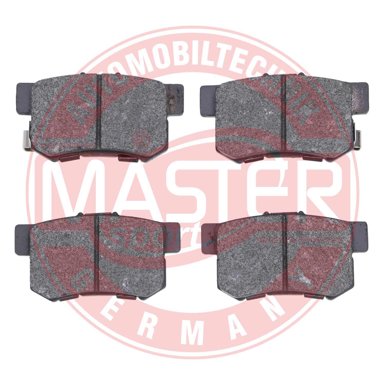 Kit de plaquettes de frein, frein à disque MASTER-SPORT GERMANY 13046057412N-SET-MS