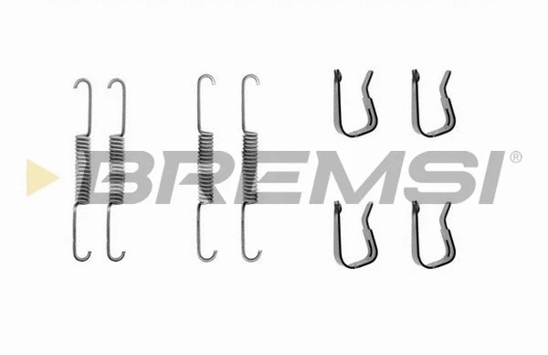 Kit d'accessoires, mâchoire de frein BREMSI SK0595