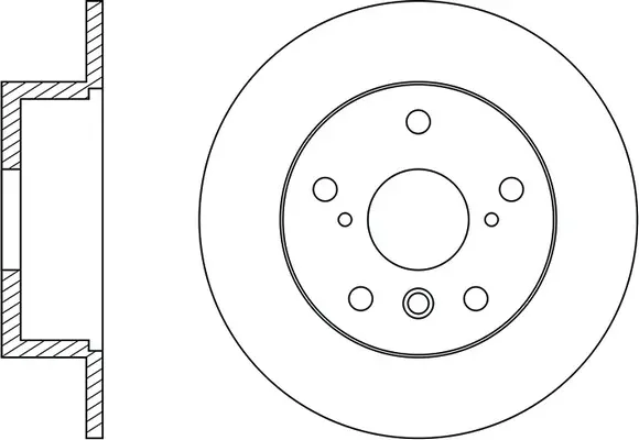 Disque de frein FIT FR0591