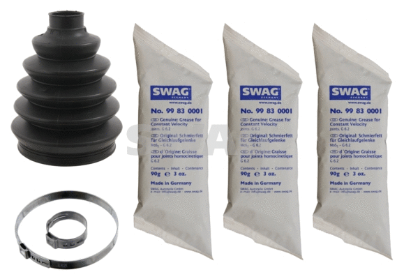 Jeu de joints-soufflets, arbre de commande SWAG 20 94 7961