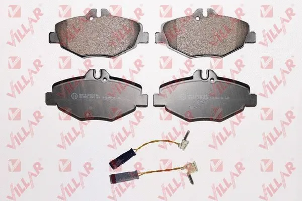Kit de plaquettes de frein, frein à disque VILLAR 626.1124A