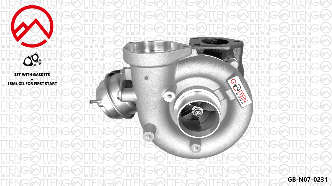 Turbocompresseur, suralimentation OES PARTS GB-N07-0231