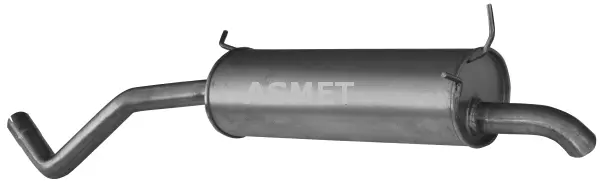 Silencieux arrière ASMET 10.052