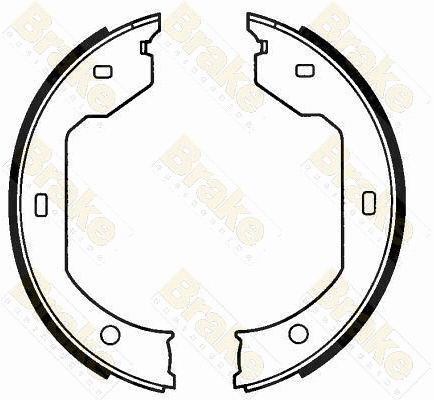 Jeu de mâchoires de frein, frein de stationnement Brake ENGINEERING SH2593