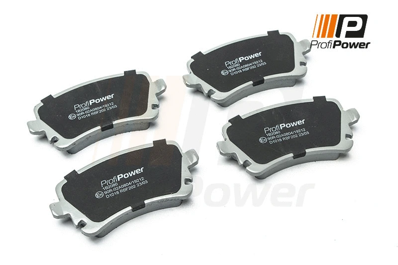 Kit de plaquettes de frein, frein à disque ProfiPower 1B2080