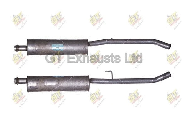 Silencieux central GT Exhausts GCN451