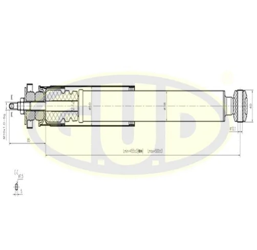 Amortisseur G.U.D. GSA553197