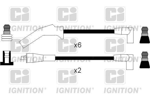 Kit de câbles d'allumage QUINTON HAZELL XC507