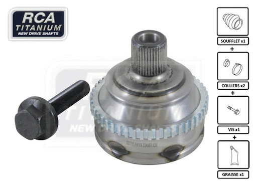 Jeu de joints, arbre de transmission RCA FRANCE AV18A