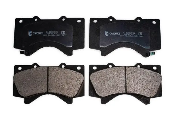 Kit de plaquettes de frein, frein à disque CWORKS C112R0001