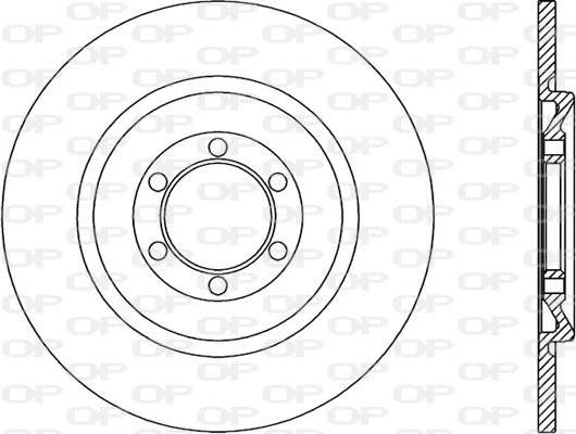 Disque de frein OPEN PARTS BDR1003.10