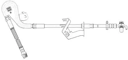 Flexible de frein MGA F6907