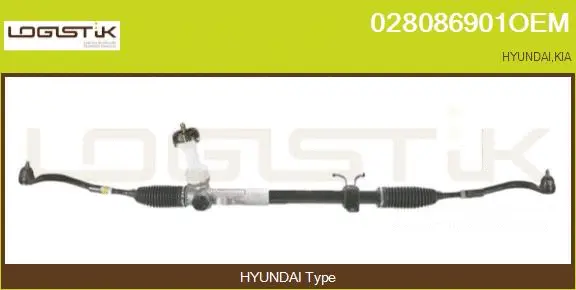 Crémaillère de direction LGK 028086901OEM