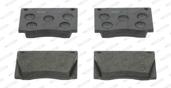 Kit de plaquettes de frein, frein à disque FERODO FDB9