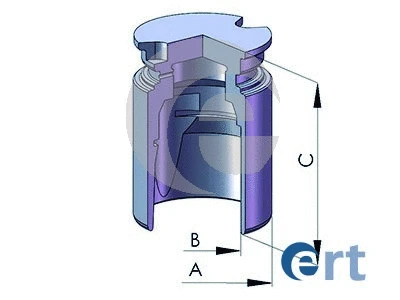Piston, étrier de frein ERT 150680-C