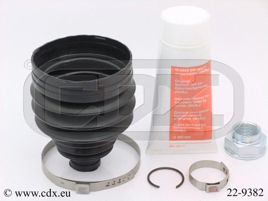 Jeu de joints-soufflets, arbre de commande CDX 22-9382