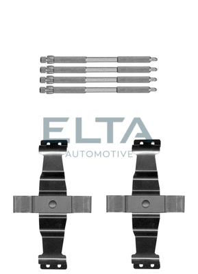 Kit d'accessoires, plaquette de frein à disque ELTA AUTOMOTIVE EA8781