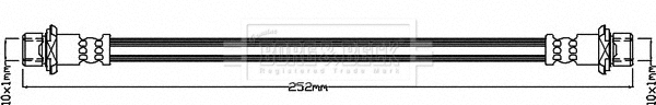 Flexible de frein BORG & BECK BBH8433