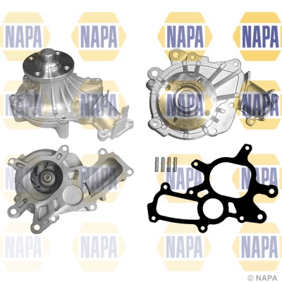 Pompe à eau, refroidissement du moteur NAPA NWP1508