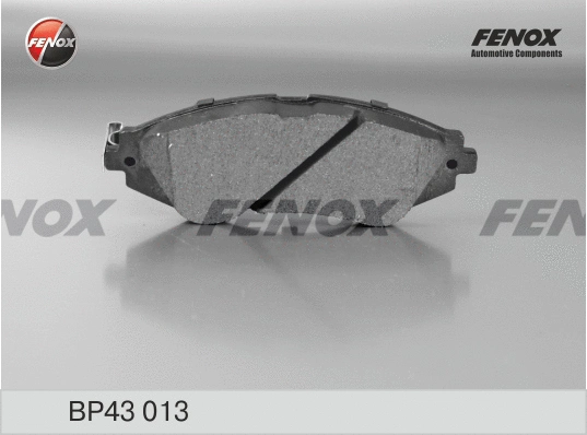 Kit de plaquettes de frein, frein à disque FENOX BP43013