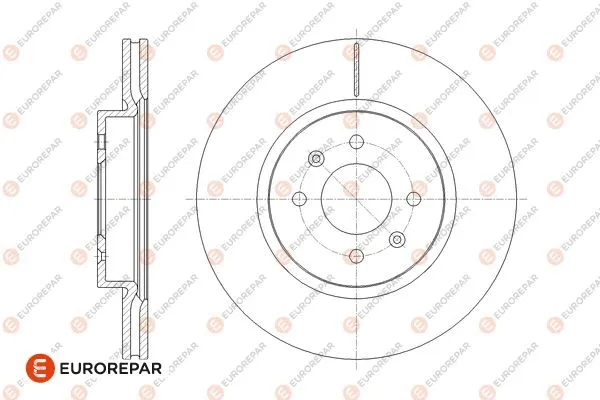 Disque de frein EUROREPAR 1676008280