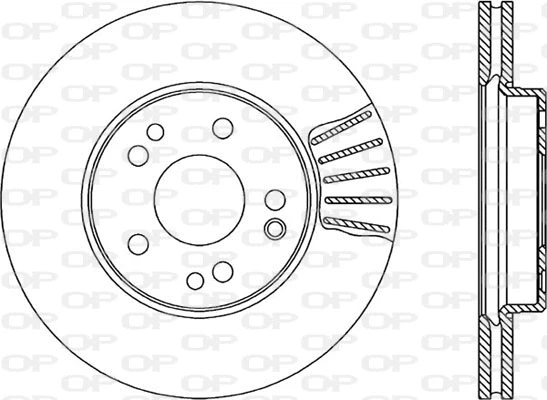 Disque de frein OPEN PARTS BDR1313.20