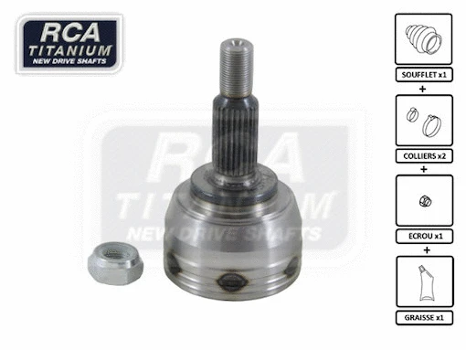Jeu de joints, arbre de transmission RCA FRANCE RE94A