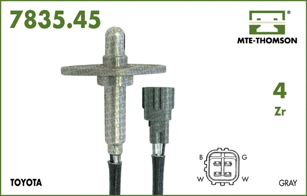 Sonde lambda MTE-THOMSON 7835.45.046