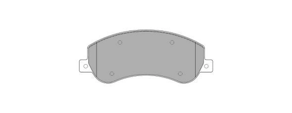 Kit de plaquettes de frein, frein à disque FREMAX FBP-1451