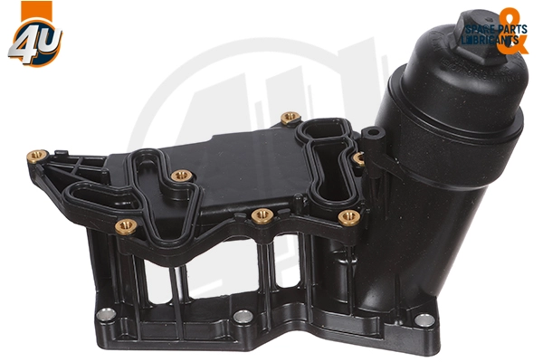 Boîtier, filtre à huile 4U Autoparts 14389BW