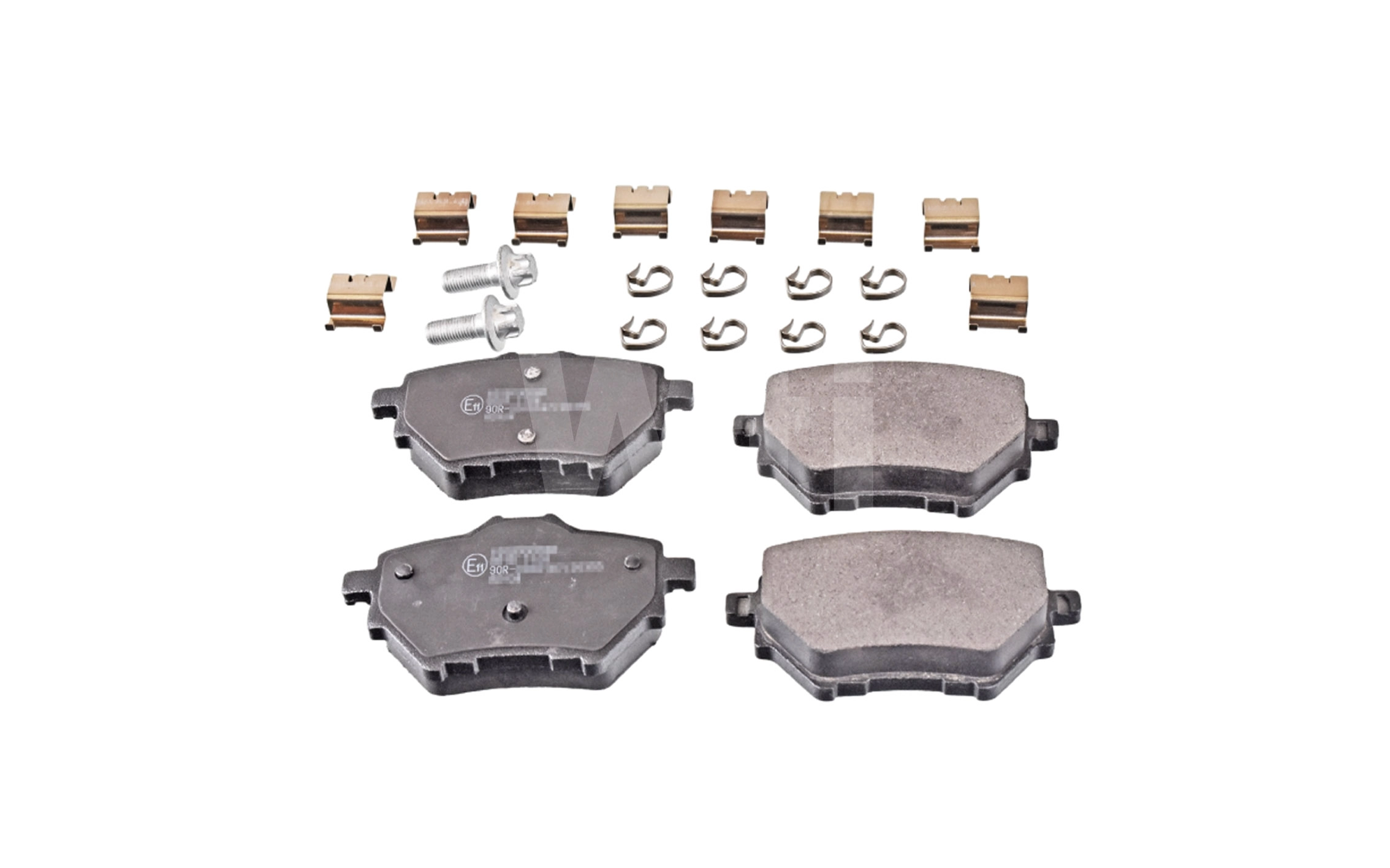 Kit de plaquettes de frein, frein à disque Wti Automotive K851029