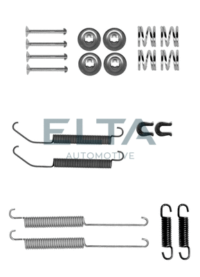 Kit d'accessoires, mâchoire de frein ELTA AUTOMOTIVE EA8049